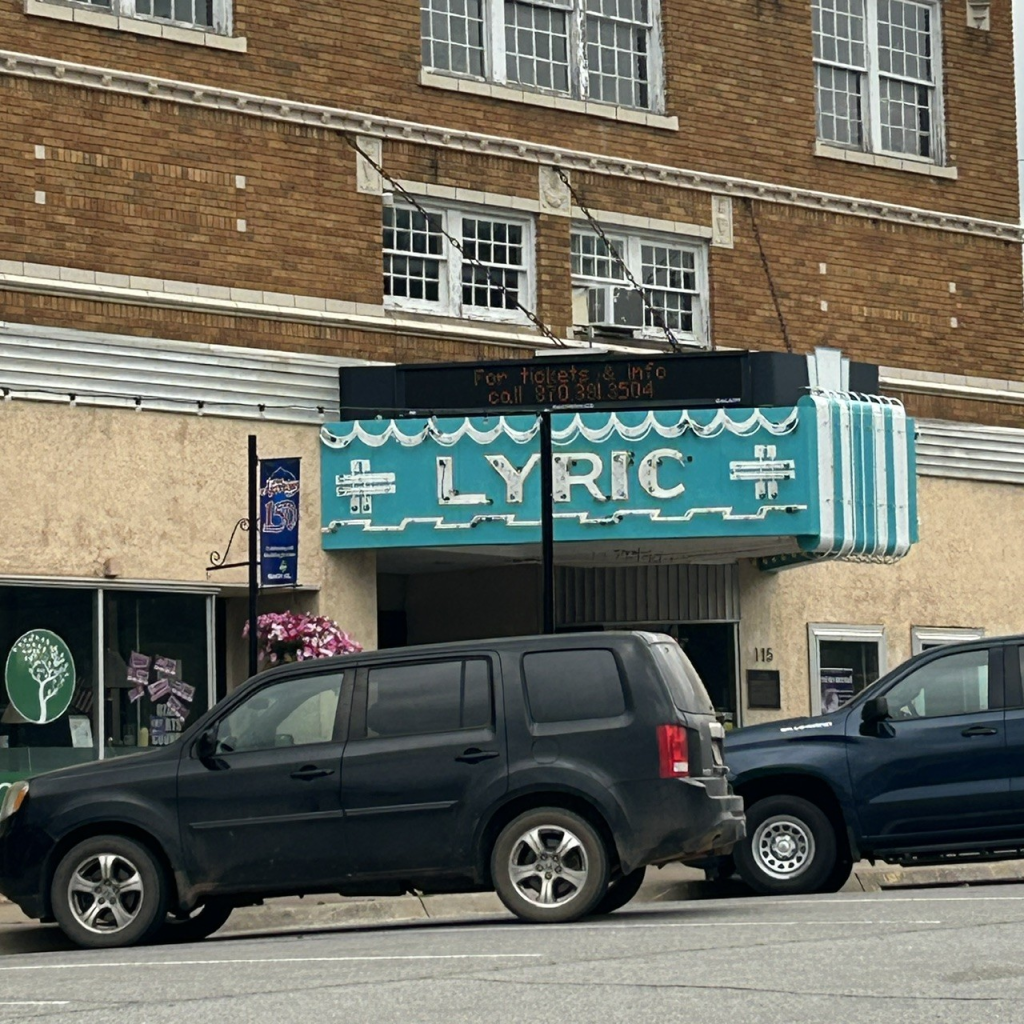 Historic Lyric Theater marquee